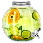 Northix Stekleni kozarec za pijačo s pipo 5,5 l