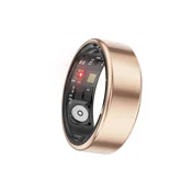 INF Vodoodporen pametni prstan IP68+5AMT z zaslonom na dotik in dolgotrajno baterijo Gold, (5000129933)