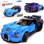 Kocke SuperCar Blue (139 elementov)