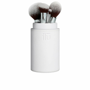 ilu White makeup brush tube