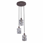 Globo 15761-3 - Kristalni luster na sajli WOLLI 3xE14/40W/230V