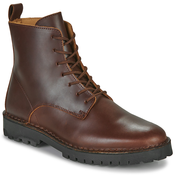Selected  Polucizme SLHRICKY LEATHER LACE-UP BOOT  Smeda