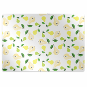 Decormat Podloga za pisarniški stol Yellow pears 140x100 cm 15 cm