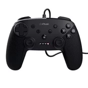 Trust gamepad GXT 541 muta, PC, crni