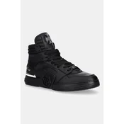 Usnjene superge Philipp Plein Phantom Kicks High Top
