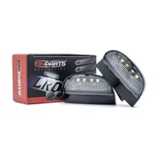 shumee Univerzalne LED luči za registrske tablice 6000K hladno bela 12V Canbus za tovornjake, prikolice, motorna kolesa, skuterje, čolne
