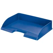 Držač za datoteke, plastični, otvorena strana, LEITZ Plus, plavi 52180035
