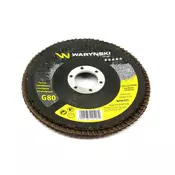 shumee 125 mm lamelna plošča za brusilnik z elektrokorundom GR80 (naprodaj v paketih po 10) Waryński