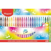 MAPED flomaster Mini Cute Jungle 1/24 MINIS M845406