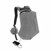 Tellur TELLUR V2 Nahrbtnik za prenosnik 15,6, USB, siv