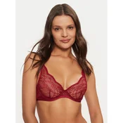 Hunkemöller Nedrček s kostjo 206365 Bordo rdeča