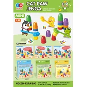 Handicraft Game Cups + Cards Frog Edition