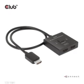 CLUB3D HDMI 2.1 Distributer Crno 10cm CSV-1384