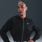 Nike Ženska dukserica NSW Phoenix Crop HV2426, Crna