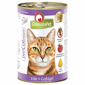 6x400g Granatapet DeliCatessen za mačke, teletina & zajec