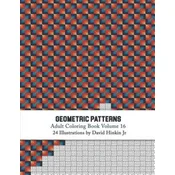 Geometric Patterns - Adult Coloring Book Vol. 16