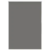 Vidaxl Rolo zatemnjena siv 115x150cm tkanina širina 110,7cm poliester