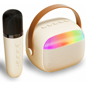Generic Mini karaoke aparat za otroke in odrasle, prenosni karaoke aparat, bluetooth zvočnik, (21124726)