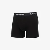 Bokserji LACOSTE 3-Pack Boxer Brief Black XXL