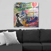 Wallity Slika od kalenog stakla 50x50cm