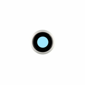 Apple iPhone 8, SE (2020), SE (2022) - Okvir + steklo zadnje kamere (Silver, White)