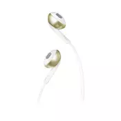 JBL HiFi Naglavne slušalice JBL T205 U ušima Slušalice s mikrofonom Šampanjsko-zlatna boja