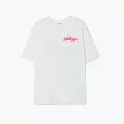Cropp - Bela majica s printom Kelloggs - white