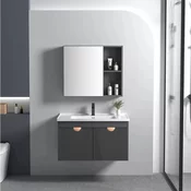 Komplet kopalniškega pohištva z umivalnikom Mario 60cm Grey