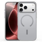 Hibridni ovitek Yind z magnetom MagSafe za iPhone 17 Pro Max/18 Pro Max - grey