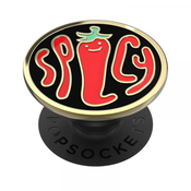 POPSOCKETS držalo/stojalo PopGrip Spicy Black - Enamel