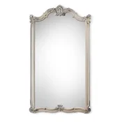 Casa Padrino luxury baroque solid wood mirror antique beige/silver - Magnificent baroque style wall mirror - Luxury furniture in baroque style - Baroque interior - Luxury quality - Made in Italy