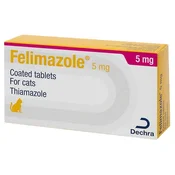 DECHRA Suplement za macke Felimazole 5mg, 100 tableta
