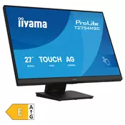 iiyama ProLite T2754MSC-B2AG computer monitor 68.6 cm (27) 1920 x 1080 pixels Full HD LED Touchscreen Multi-user Black