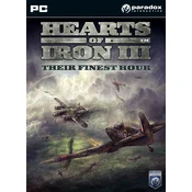 Paradox Interactive DLC Hearts of Iron III: Their Finest Hour (Cijeli svijet)