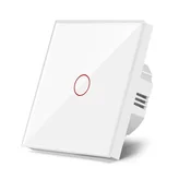 SmartHome Prekidac za svetlo, 1 taster, Beli