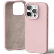 Mercury SILIKONSKI OVITEK MERCURY OVITEK ZA IPHONE 16 PRO 6.3 ROZA-PEŠČENA, (21971449)