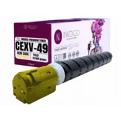 Inkdigo toner CEXV49Y kompatybilny z Canon ImagerunnerAdvanceC3320 Certyfikat TÜV