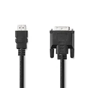 HDMI to DVI Kabel | HDMI M – DVI-D 24+1-Pin M | 2.0 m | Box Pack | NEDIS