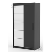 Ormar s kliznim vratima Esti - 120 cm - crna