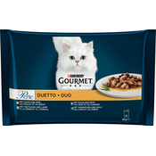 Gourmet Perle Duetto di Carne, 4 x 85 g