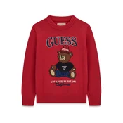 Guess Pulover N6BR03 Z1393 Rdeča Regular Fit