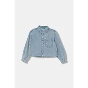 Otroška jeans srajca United Colors of Benetton 59K4CQ04F