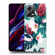 Silikonski prozorni ovitek za Xiaomi Poco X5 - Rhododendron