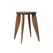 Ferm Living mizica iz orehovega lesa 45 x 42 x 42 cm