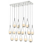 Opviq Luster Av-4316-K30X85, 115 x85x35 cm, Srerbrne boje