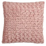 shumee Dekorativna blazina Bež Spiral Rose 45x45 cm