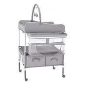 VEVOR Otroška previjalna miza 762x75x1005 cm siva