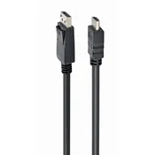 Gembird DisplayPort - HDMI kabal 3m Crno