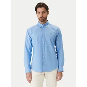 BOSS Srajca H-Roan 50555920 Svetlo modra Slim Fit