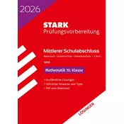 STARK Lösungen zu Mathematik E-Kurs - Mittlerer Schulabschluss (MSA) 2026 NRW Realschule/Gesamtschule/Sekundarschule - Prüfungsv